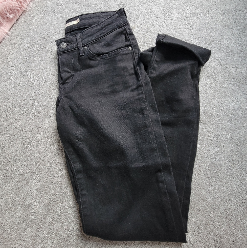 Levi's Black Skinny Jeans